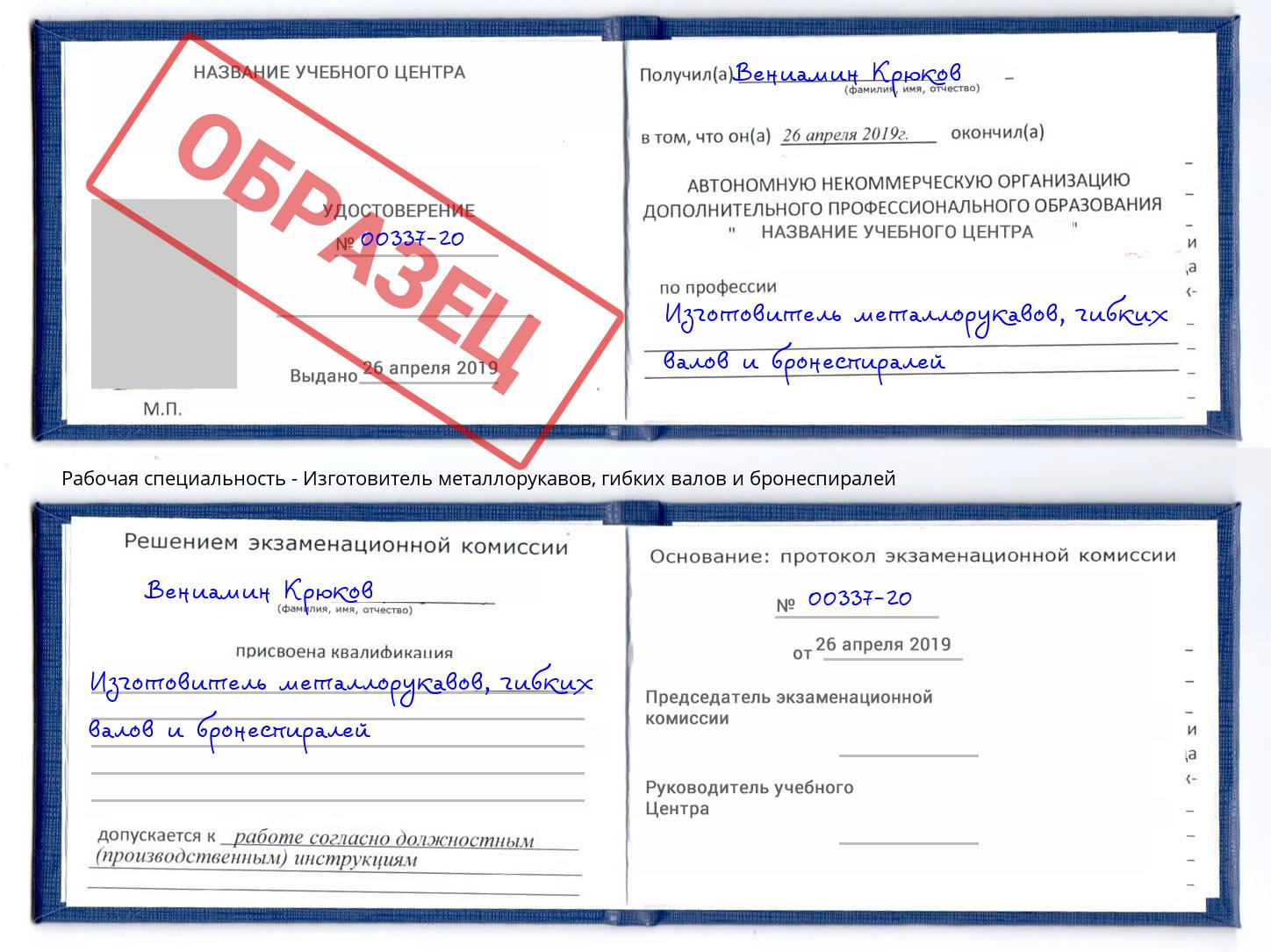 Изготовитель металлорукавов, гибких валов и бронеспиралей Борисоглебск